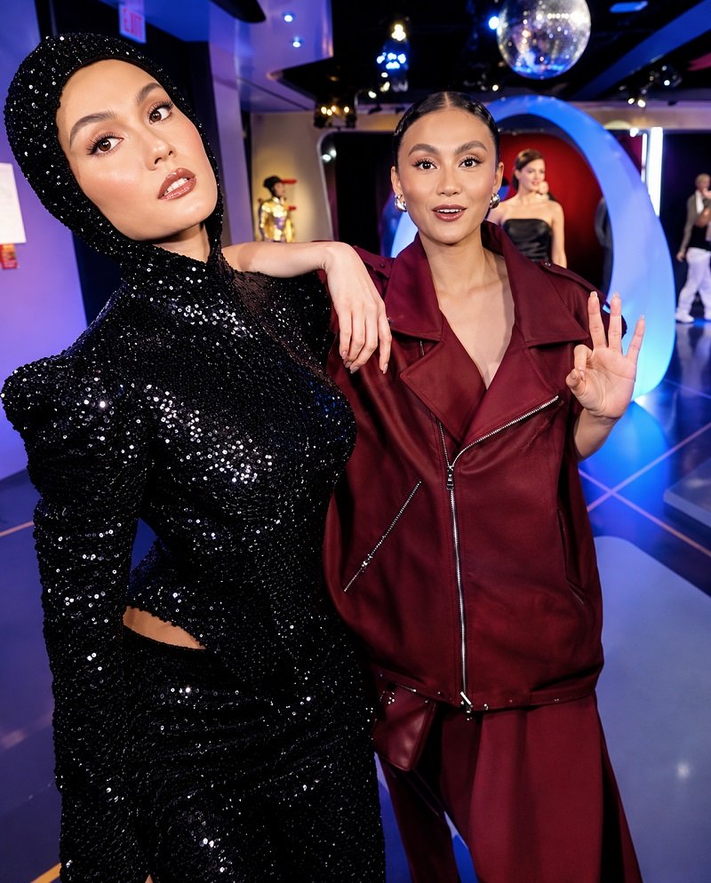 Agnez Mo Cetak Sejarah di Hollywood, Patung Lilinnya Kini Sejajar dengan Bintang Dunia
